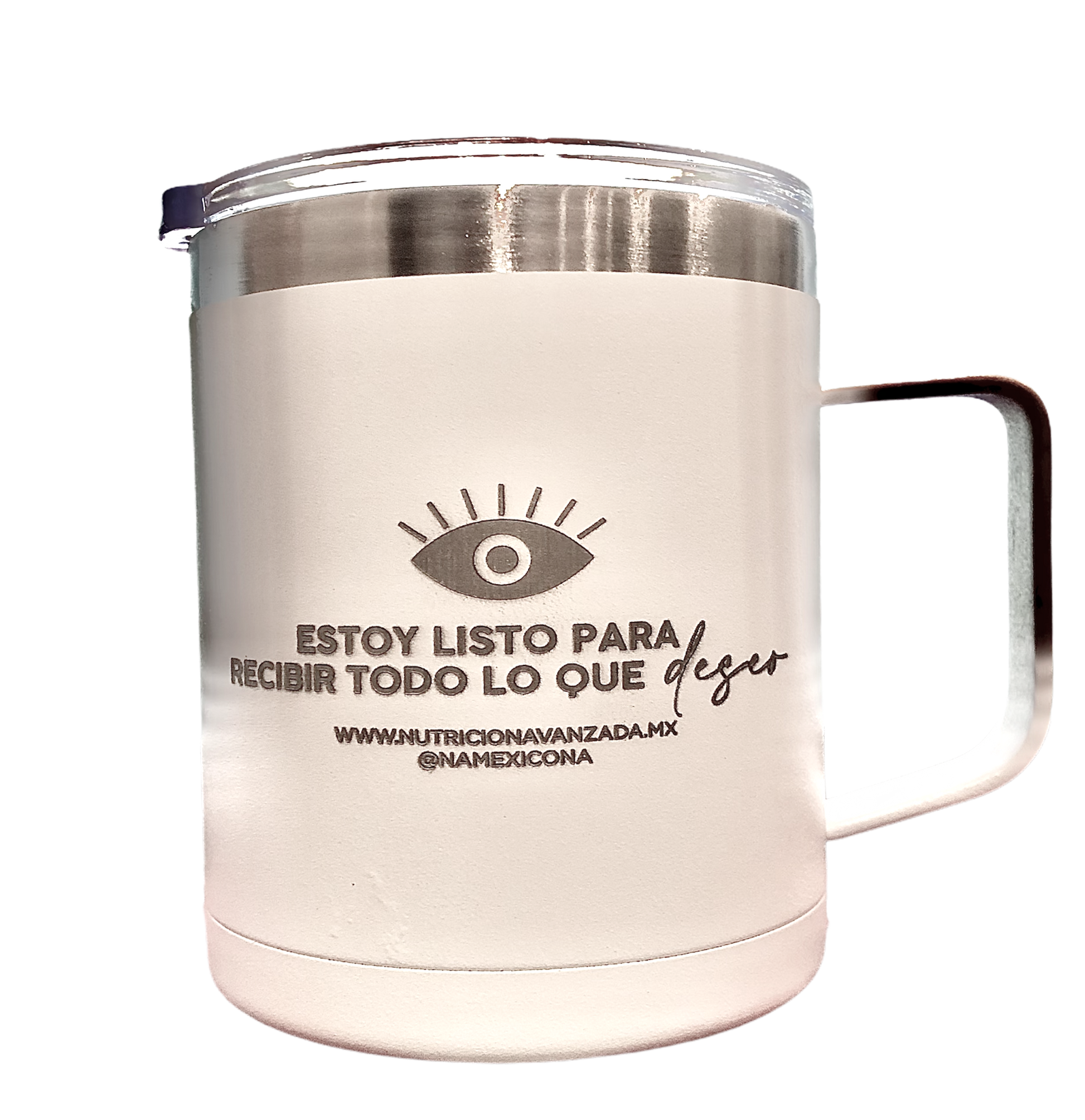 Térmo Blanco "Hoy Deseo..."