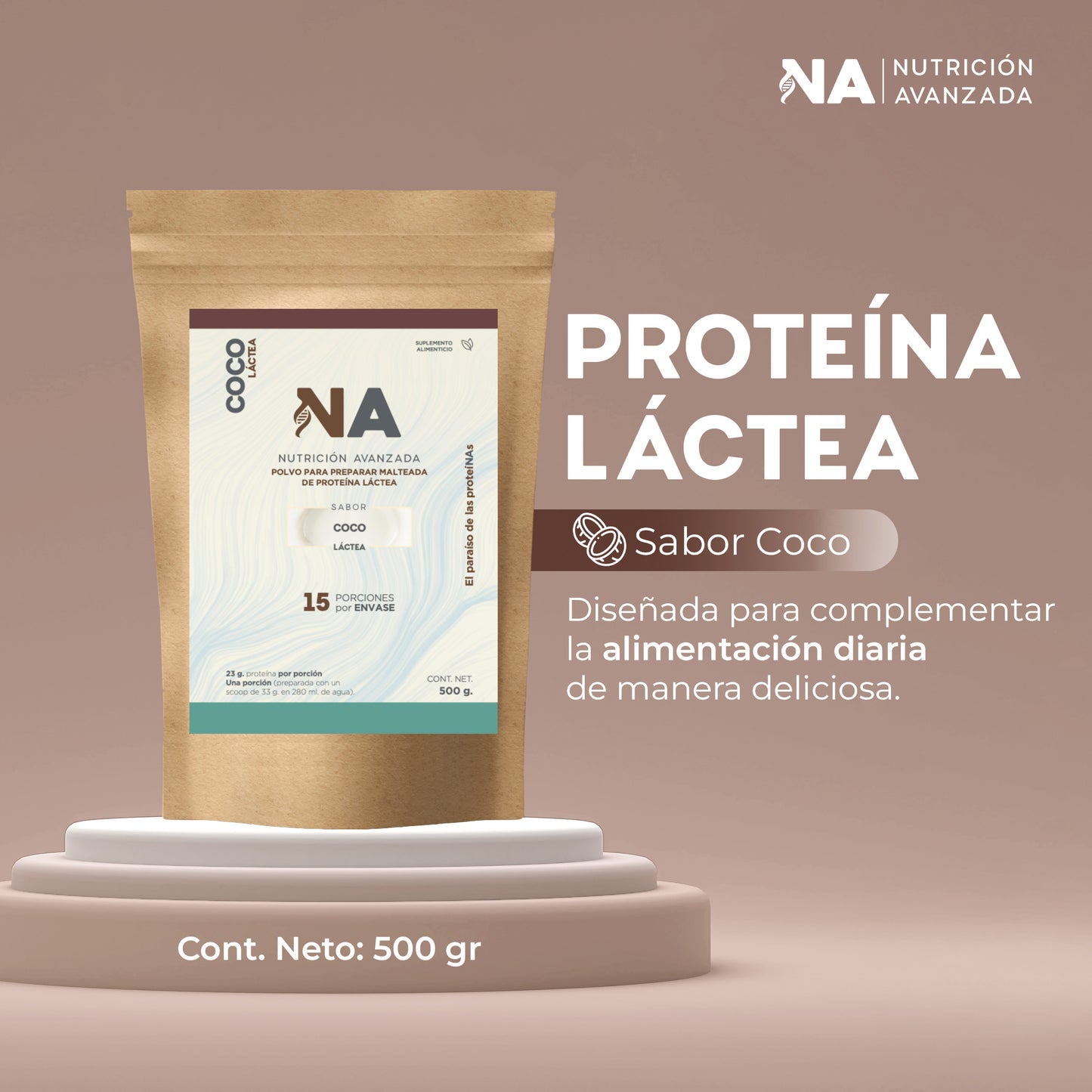 Proteína Láctea Coco 500G