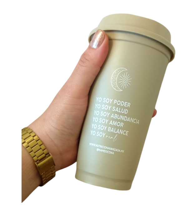 Vaso "Yo soy real..."