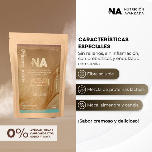 Proteína Láctea Maca Canela 500g