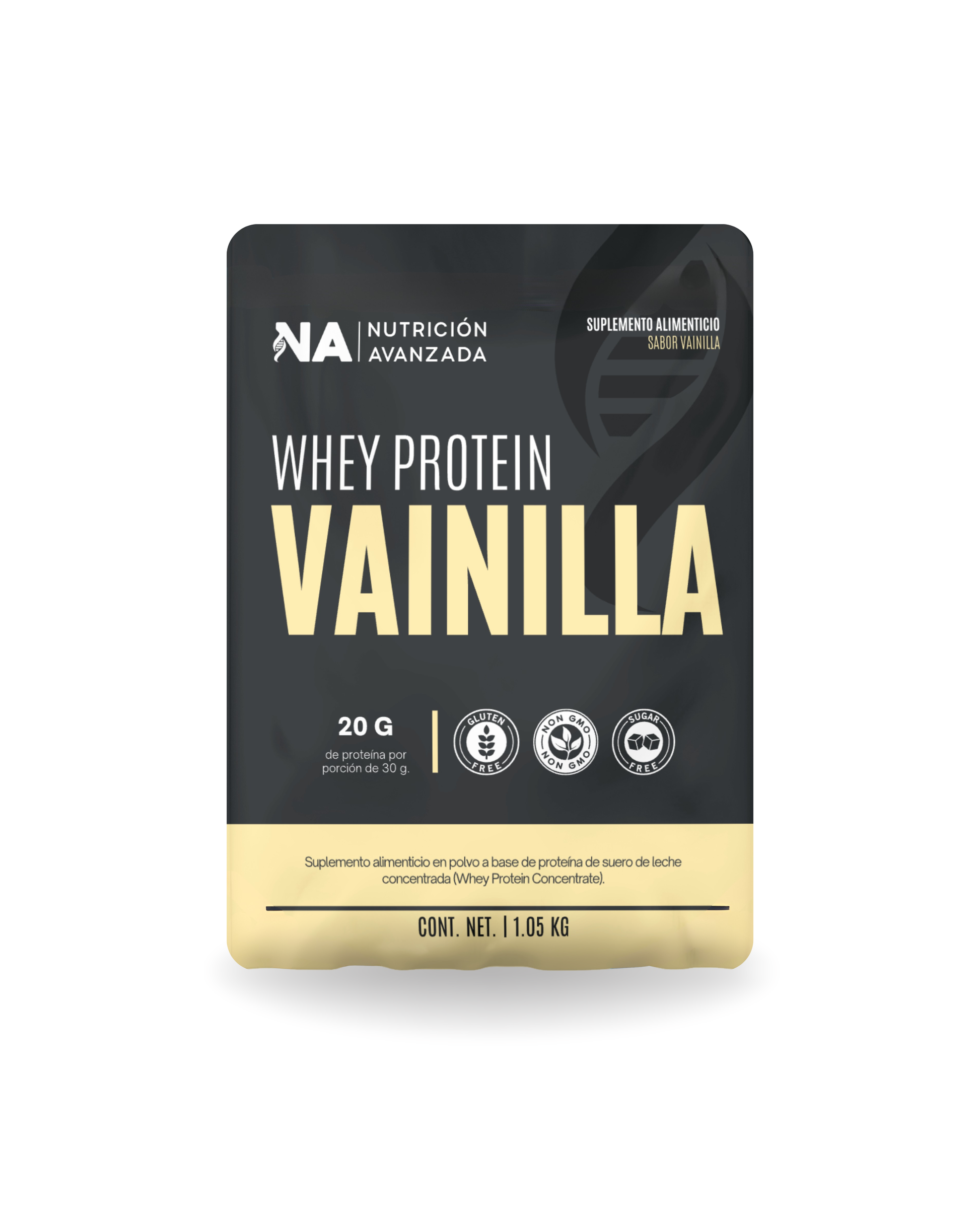 Whey protein VAINILLA 1.05 kg.