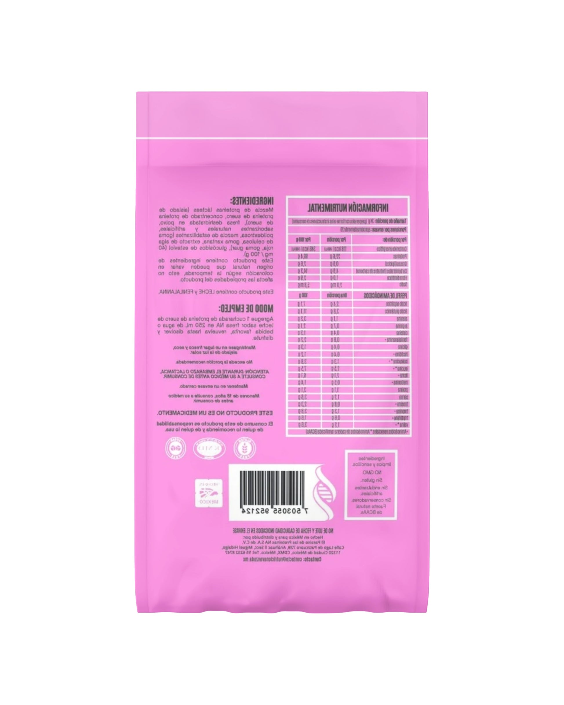 Proteína WHEY Fresa 1K.