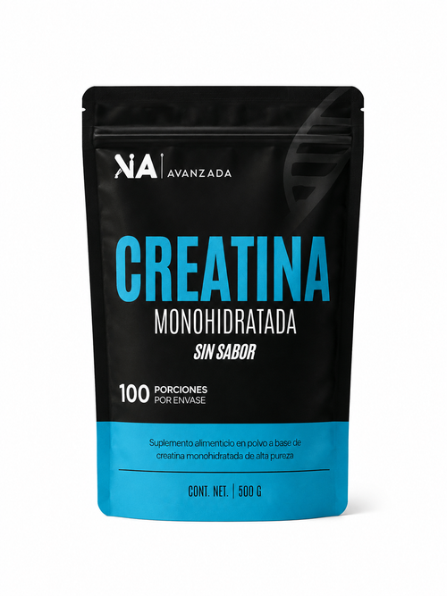 CREATINA MONOHIDRATADA SIN SABOR 500 G