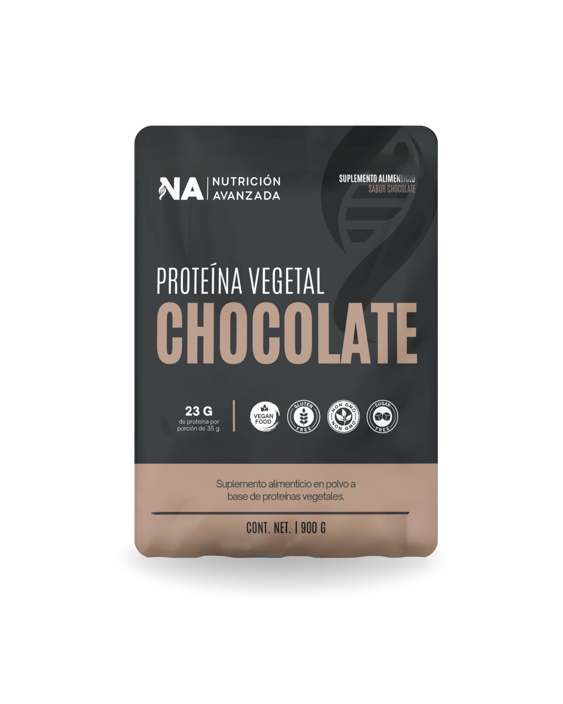 Proteína Vegetal CHOCOLATE 900 G.