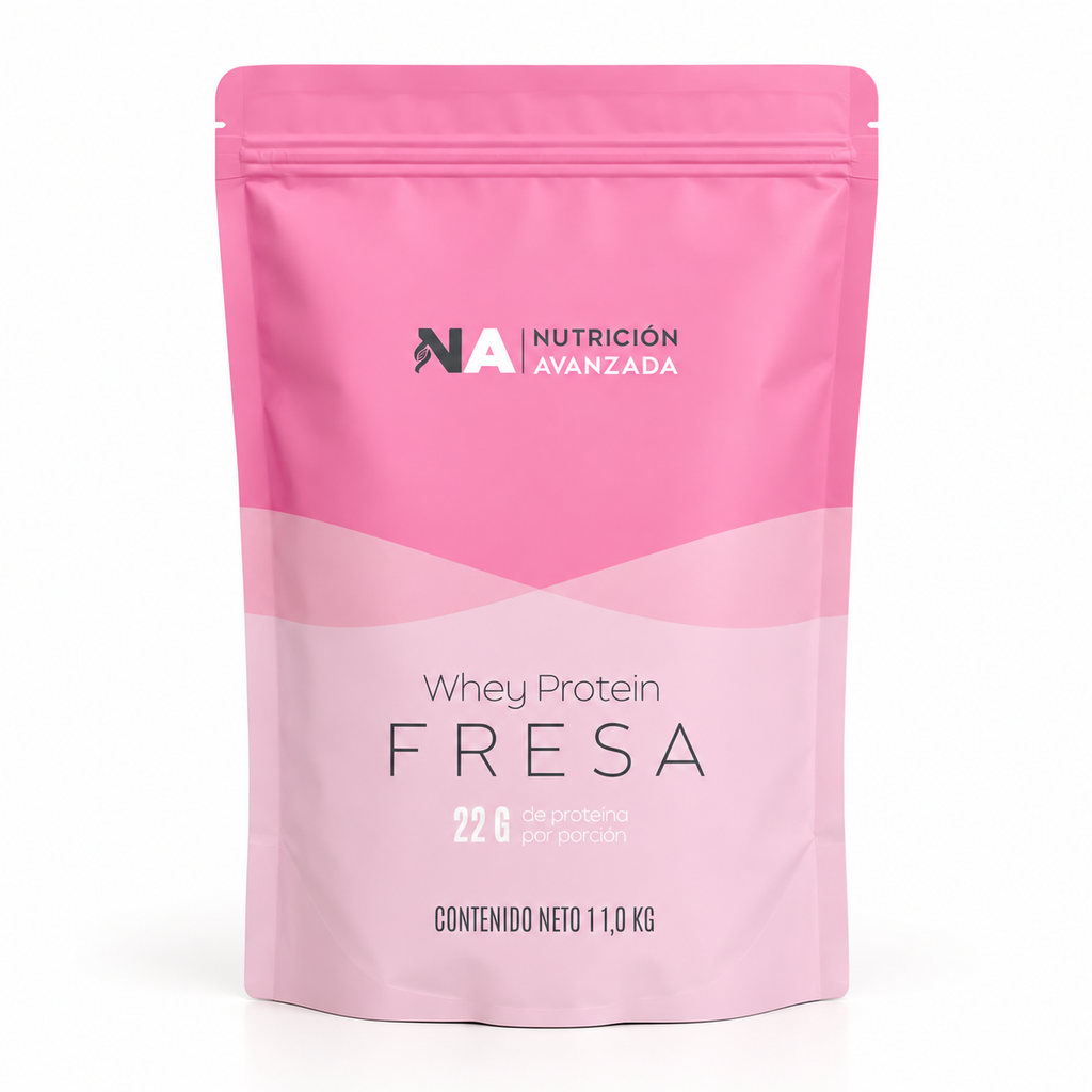 PROTEÍNA WHEY ISOLATE FRESA 1 KG
