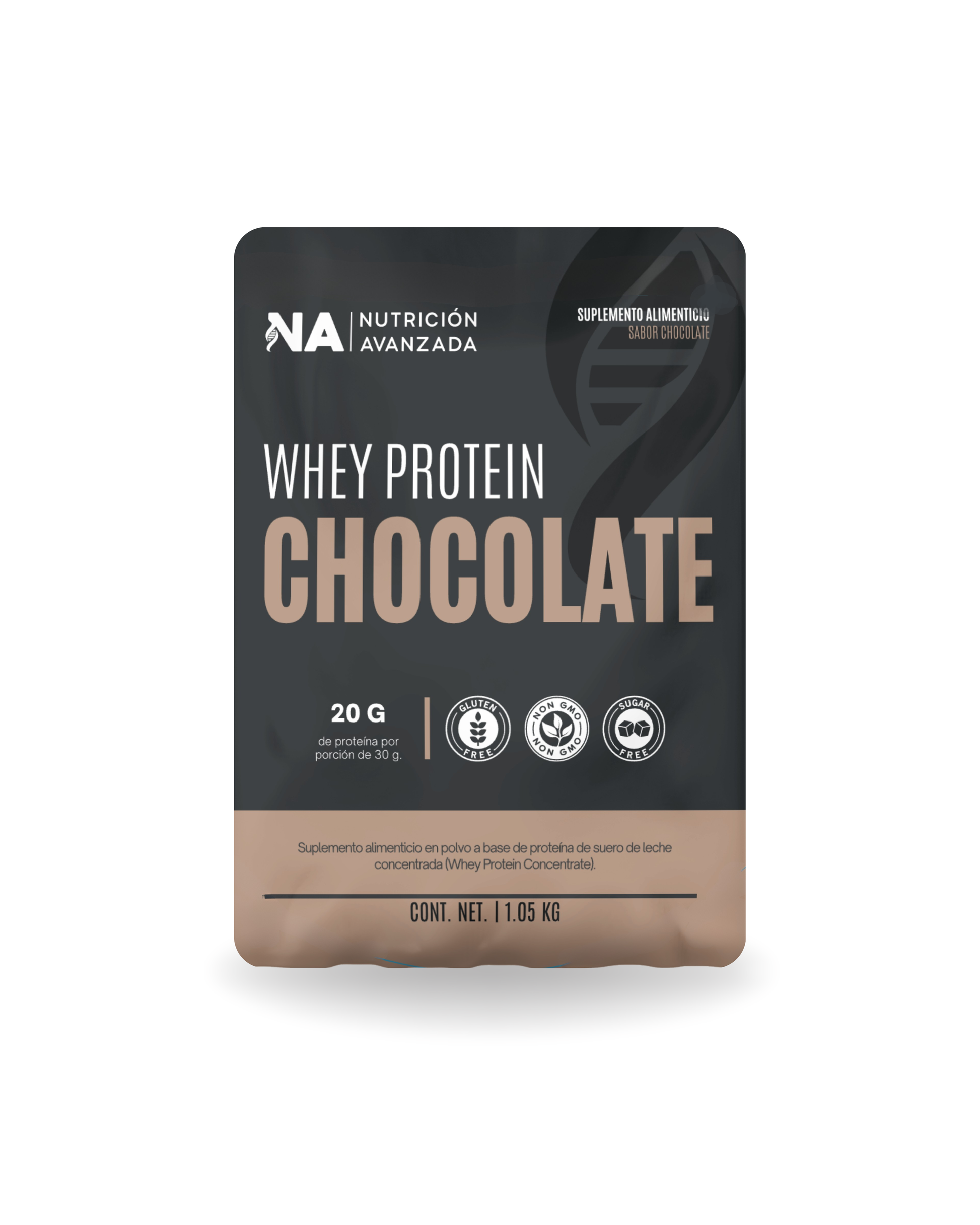 Whey protein CHOCOLATE 1.05 Kg.