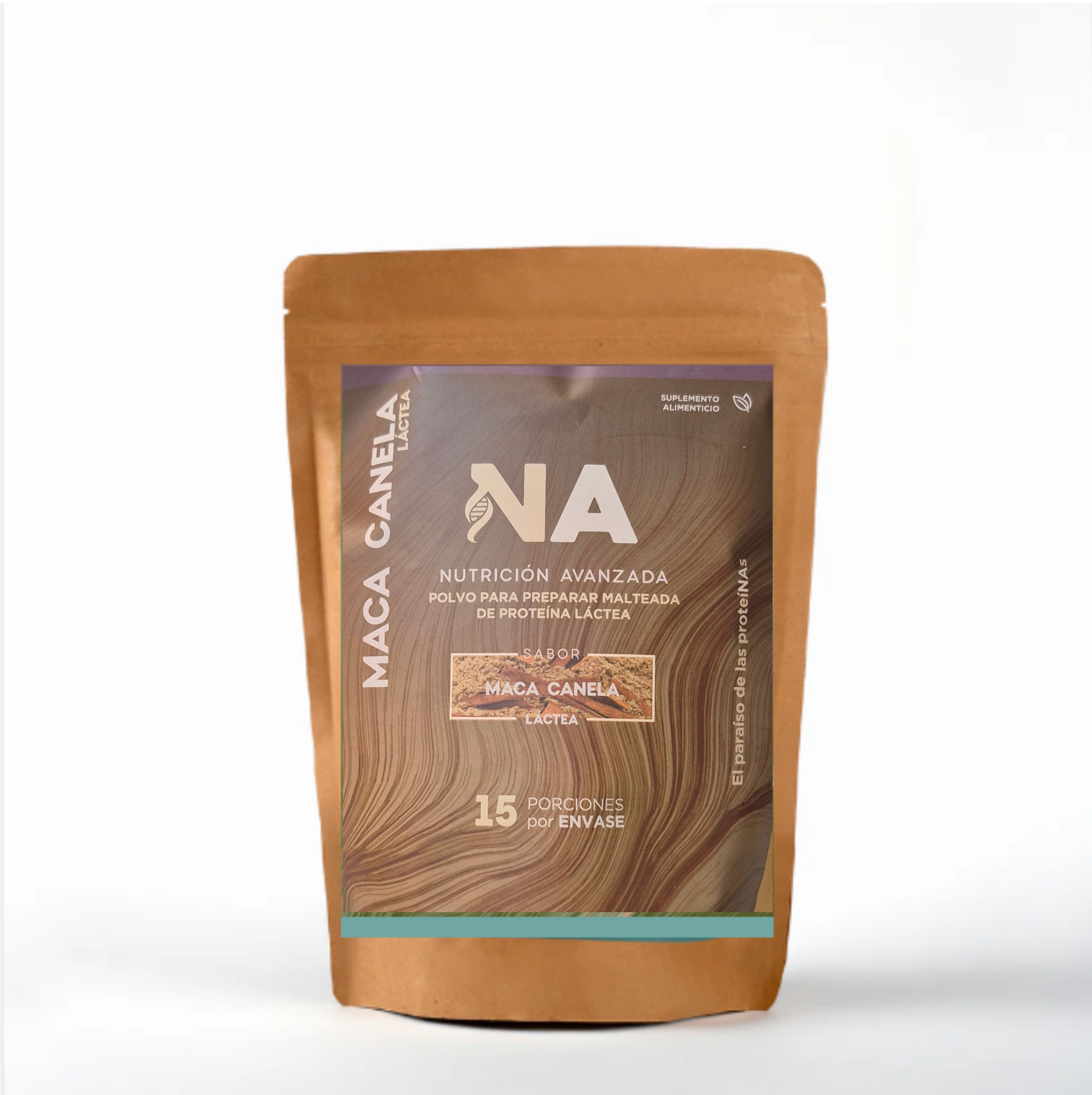 Proteína Láctea Maca Canela 500g.