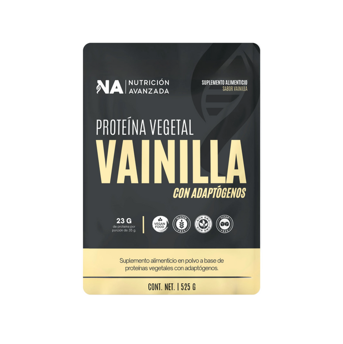 PROTEÍNA VEGETAL ADAPTÓGENOS VAINILLA 525 G