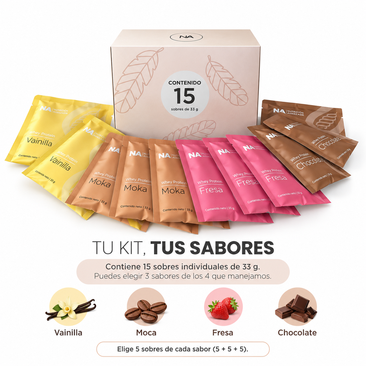 PROTEÍNA WHEY ISOLATE KIT x15