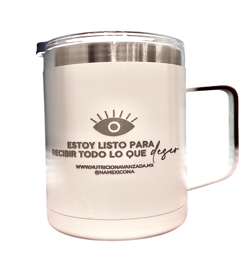 Térmo Blanco "Hoy Deseo..."